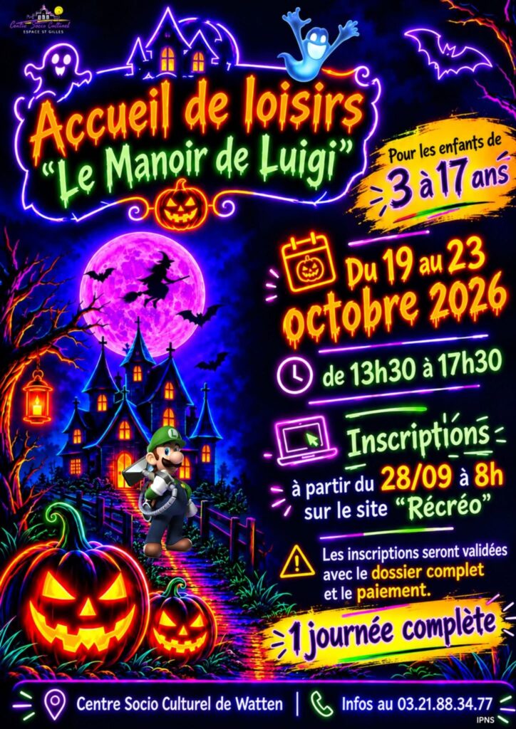 Accueil de Loisirs Halloween